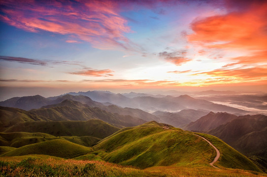 武功山风景