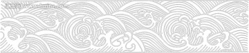 腰線雕刻圖線條圖矢量圖 歐式花紋 波浪紋