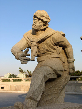 元大都城垣遗址 雕塑