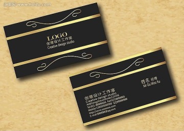 簡(jiǎn)潔尊貴名片