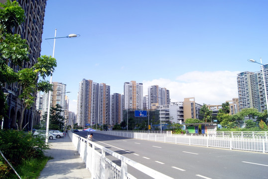 城市道路及建筑