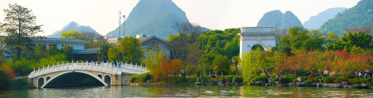 桂林榕湖美景