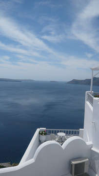 希腊爱琴海oia岛