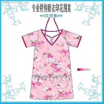 睡衣家居服（分色圖案）