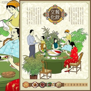 餐饮 饮食文化 海报 装饰画