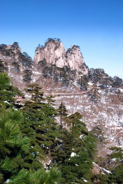 黄山山峰