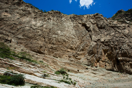 恒山岩层