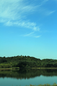 森林公园   远山湖水 沿途风景