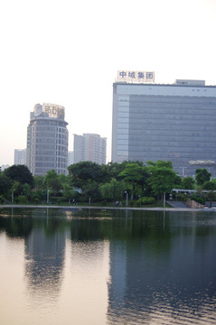 东莞中心广场周边建筑