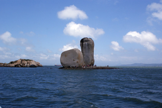 平潭岛标志石头