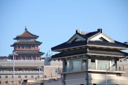 沿途的风景  塔楼