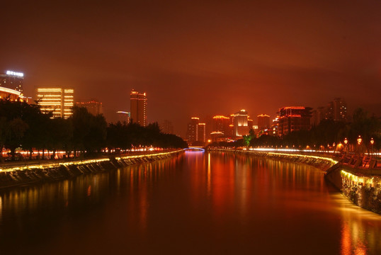 锦江夜景