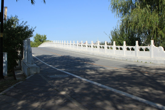 朝阳公园 北堤桥
