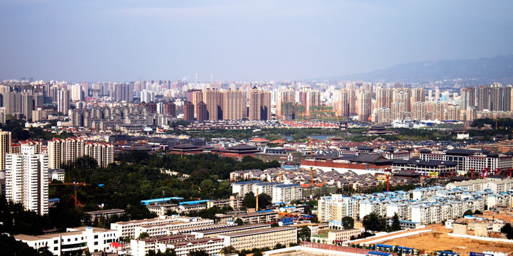 曲江新区主景