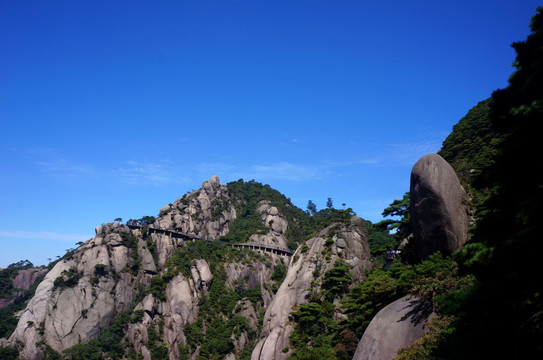 三清山高山险峰风景