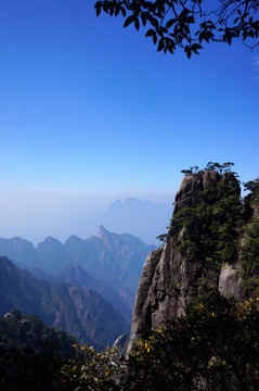 三清山层峦叠嶂风景