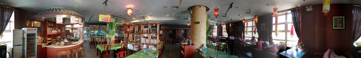 云南风味餐厅内360度全景
