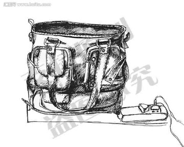 包 手繪 插畫