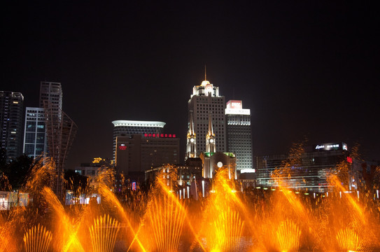 宁波天一广场夜景