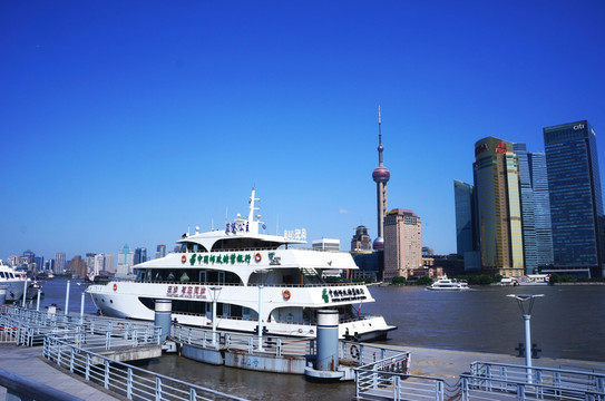 上海黄浦江游览船