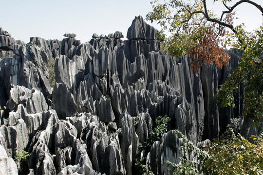 云南石林风景区 刀山火海