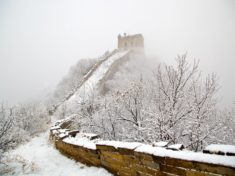 正北楼雪景