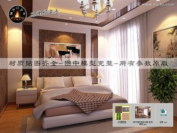 現(xiàn)代簡約風(fēng)格主臥室效果圖