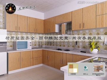 現(xiàn)代簡約風(fēng)格的廚房效果圖
