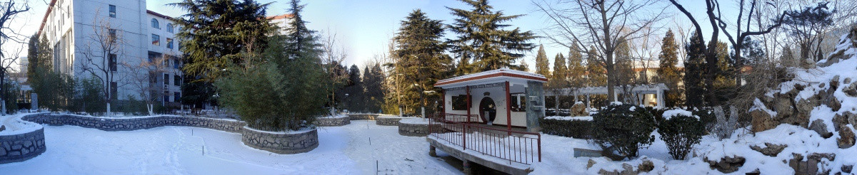 劳关大雪园子180度全景