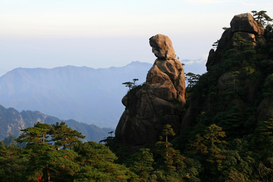 三清山女神司春