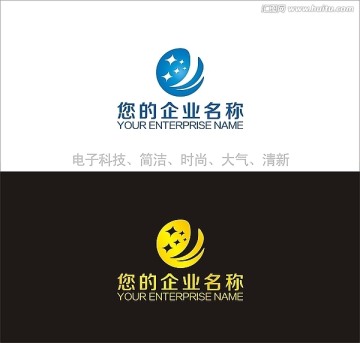 電子科技LOGO 標(biāo)志設(shè)計(jì)