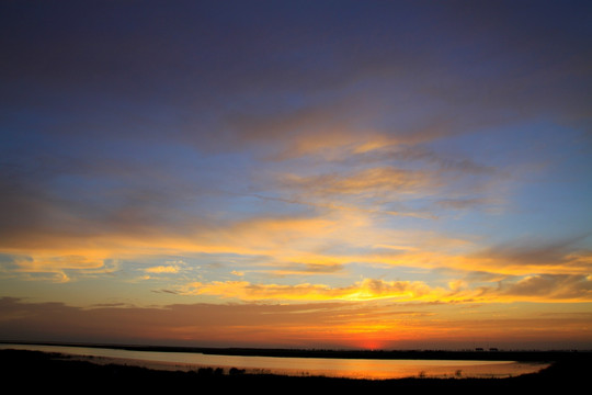 夕阳 晚霞