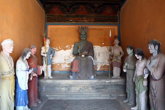 东岳庙雕塑