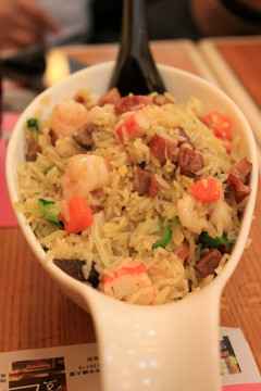 五彩炒飯