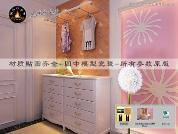 白色簡歐風(fēng)格玄關(guān)效果圖