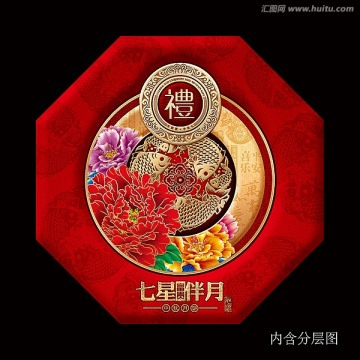 七星伴月（平面圖）