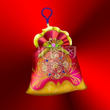 婚慶素材香包