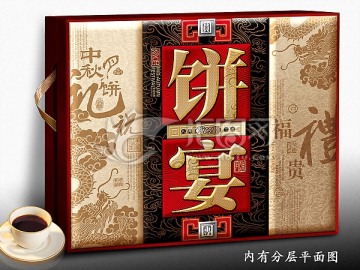 珍品餅宴（展開圖）
