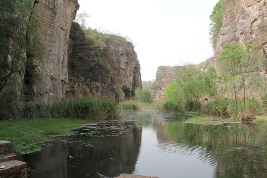 龙门山水