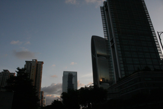 广州 都市风景 晨曦