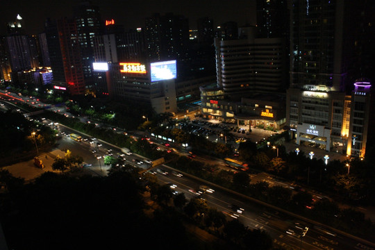 广州 广州夜景 都市风景