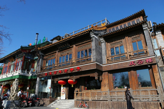 什剎海風(fēng)光