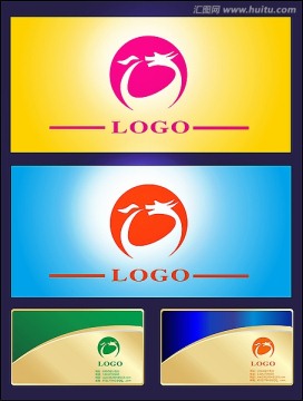 LOGO設(shè)計龍鳳雙喜LOGO