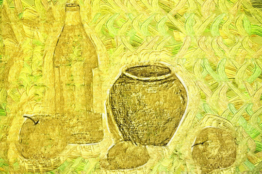 靜物 塑造 野獸派畫