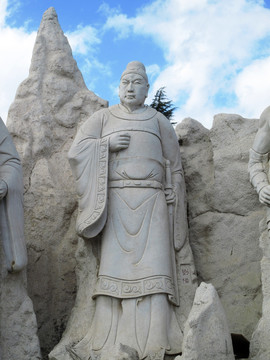劉備雕像