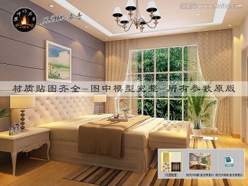 現(xiàn)代風(fēng)格臥室效果圖