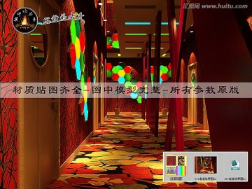 KTV走道效果圖