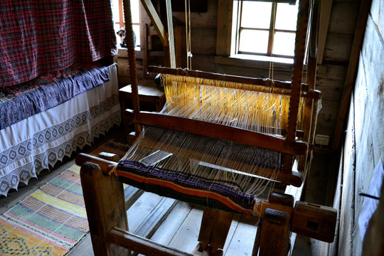 俄罗斯中世纪纺织机