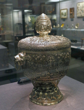 柬埔寨银罐