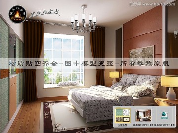 現(xiàn)代風(fēng)格主臥室效果圖